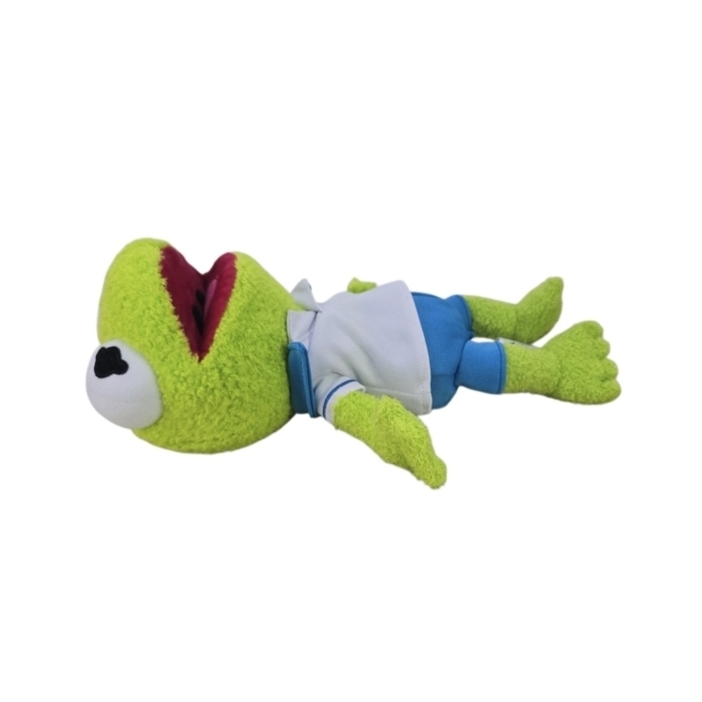 Disney Store Muppet Babies Baby Kermit The Frog Plush 12" Stuffed Animal Toy - Picture 3 of 8